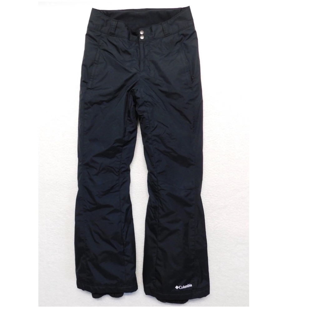 Columbia Snow Pants Omni-Tech Insulated Women XXL Short Black Ski Trousers